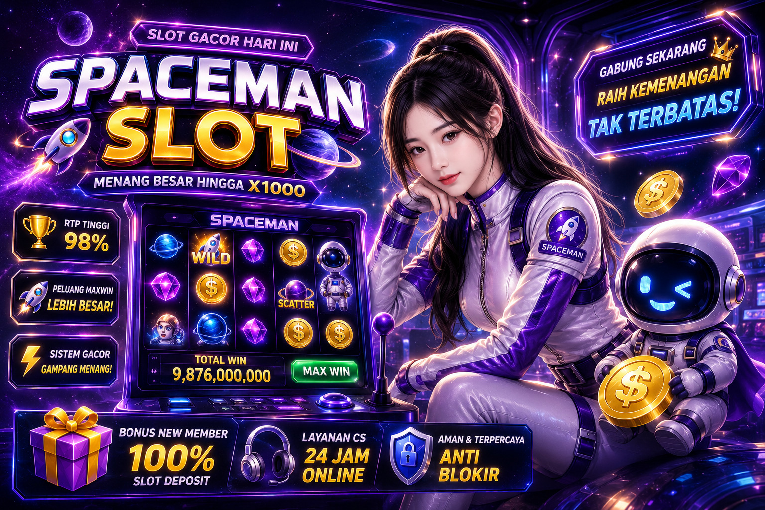 Spaceman Slot Punya Banyak Hal Menarik untuk Dieksplorasi